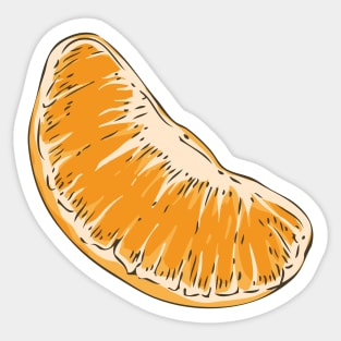 Tangerine Sticker